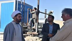 بازدید بازرس کل استان قم از کارخانه آسفالت اداره کل راهداری استان