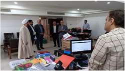 بازدید بازرس‌کل استان قم از واحدهای مالیاتی مودیان بزرگ استان
