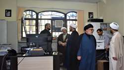 بازدید بازرس کل استان قم از دادگستری استان